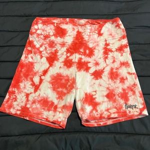 Victoria secret PINK biker shorts Huskers